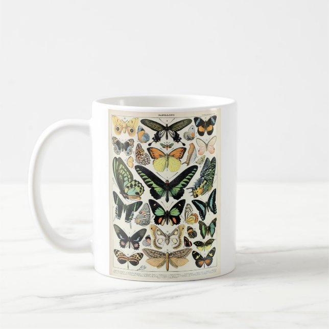 Caneca De Café Millot's Butterflies Mug (Esquerda)