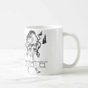 Caneca De Café Milo de Croton e o Touro - Motivação Gym