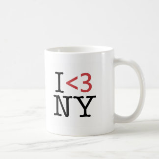 CANECA DE CAFÉ MIM <3 NY