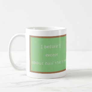 Caneca De Café Mim antes de E