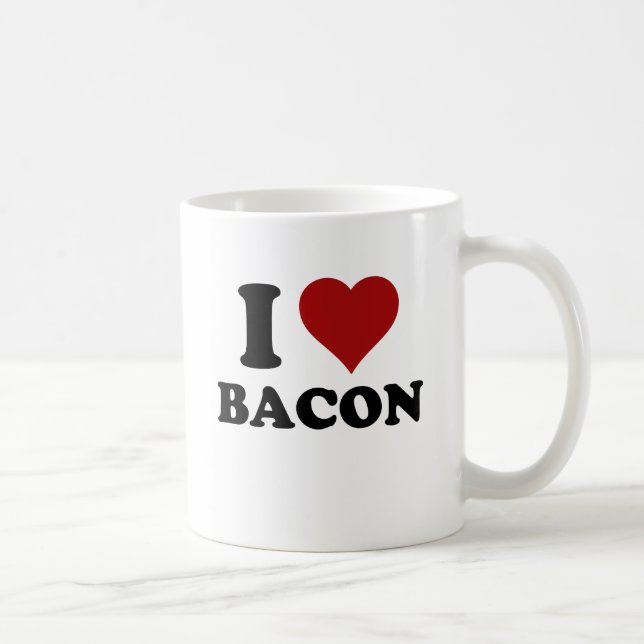 CANECA DE CAFÉ MIM BACON DO CORAÇÃO (Direita)