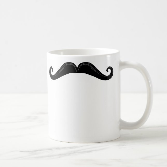 Caneca De Café Mim bigode algum café (Direita)