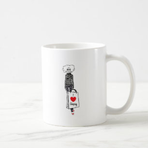 Caneca De Café Mim compra do coração