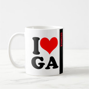 Caneca De Café Mim coração GA