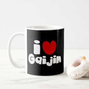 Caneca De Café mim coração Gaijin