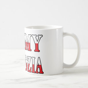 Caneca De Café Mim coração meu Dziadzia