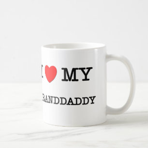 Caneca De Café Mim coração meu GRANDDADDY