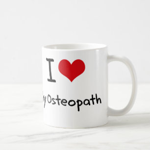 Caneca De Café Mim coração meu osteopata