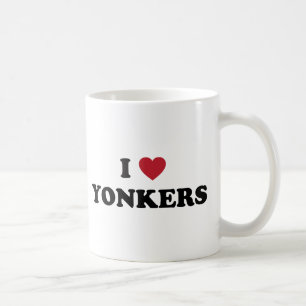 Caneca De Café Mim coração Yonkers New York