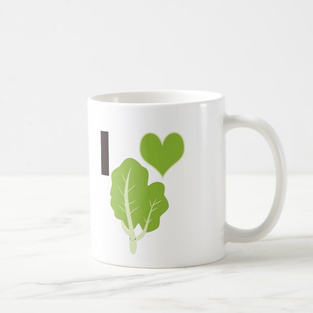 Caneca De Café Mim couve do coração (Direita)