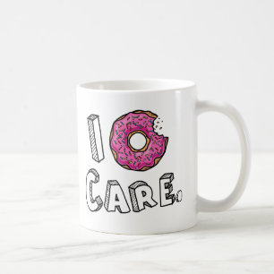 Caneca De Café Mim cuidado da rosquinha engraçado