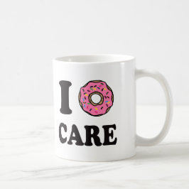 Caneca De Café Mim cuidado da rosquinha engraçado