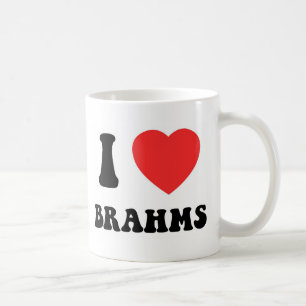 Caneca De Café Mim engrenagem de Brahms do coração