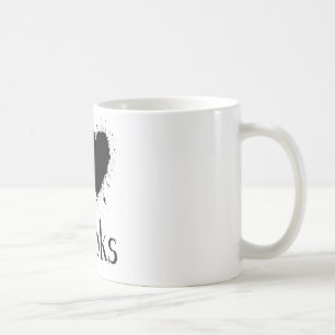 Caneca De Café Mim livros do coração
