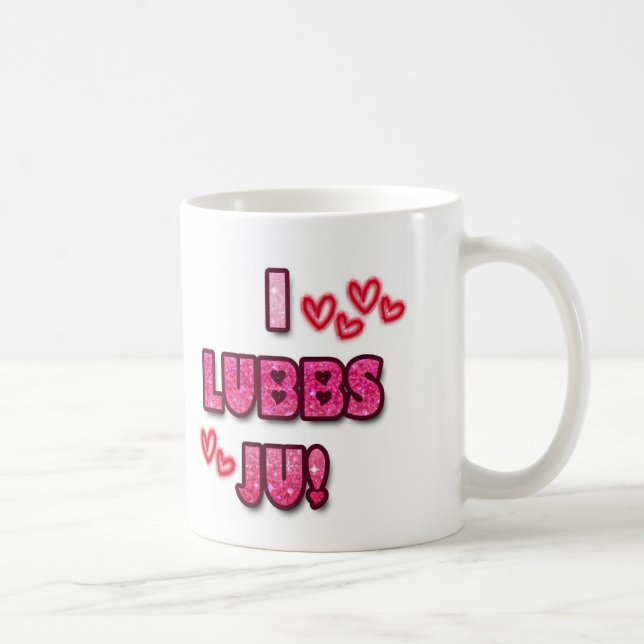 Caneca De Café Mim Lubbs Ju! (Direita)