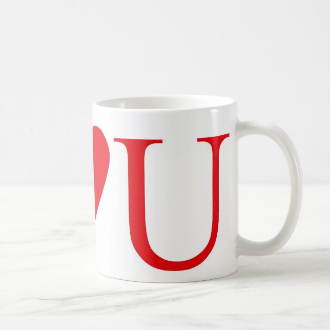 CANECA DE CAFÉ MIM LUV U (Direita)