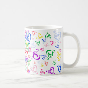 Caneca De Café Mim música do coração