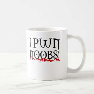 Caneca De Café mim noobs do pwn