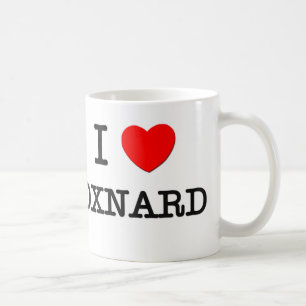 Caneca De Café Mim OXNARD do coração