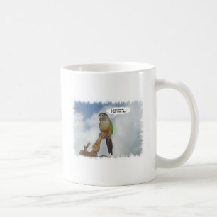 Caneca De Café Mim pode falar, pode você voar?