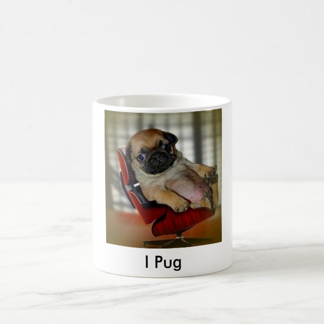 Caneca De Café Mim Pug (Centro)