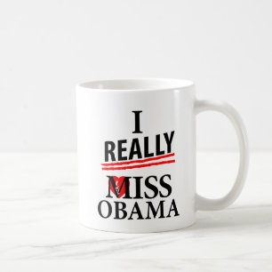 Caneca De Café Mim realmente senhorita Obama!