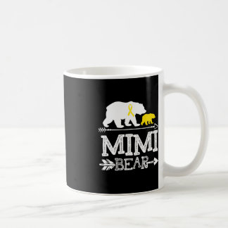 Caneca De Café Mimi Bear Cancer De Infância Mimi De Guerra