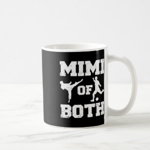 Caneca De Café Mimi de Taekwondo e Futebol Engraçado Artes Marcia