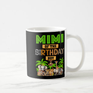 Caneca De Café Mimi de The Wild One 1º Aniversário Safari Infanti