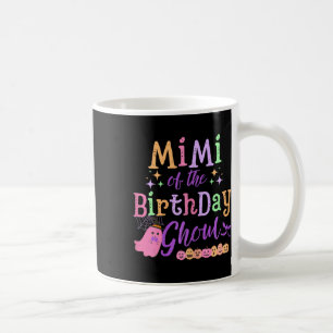 Caneca De Café Mimi Do Aniversário Ghoul Cute Halloween Spooky G