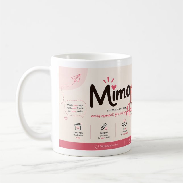 Caneca De Café Mimo Box America Exclusive Mug (Esquerda)