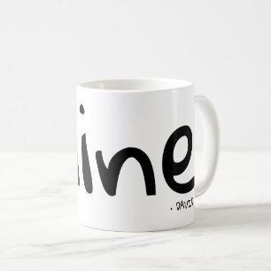 Caneca De Café Mina   personalizado com nome