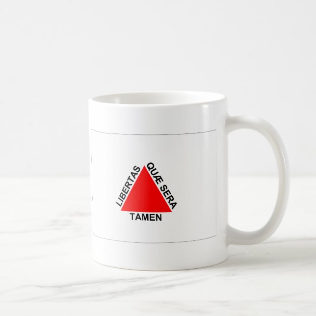 Caneca De Café Minas Gerais, bandeira de Brasil (Direita)