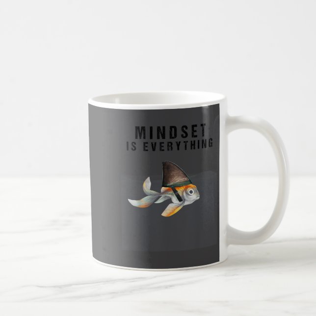 Caneca De Café Mindest Is Everything - Motivational Quote Insrati (Direita)