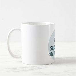Caneca De Café Mindful Moments Mug – Sip Slowly, Think Deeply