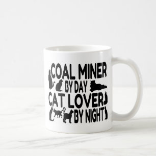 Caneca De Café Minério de Carvão de Gato