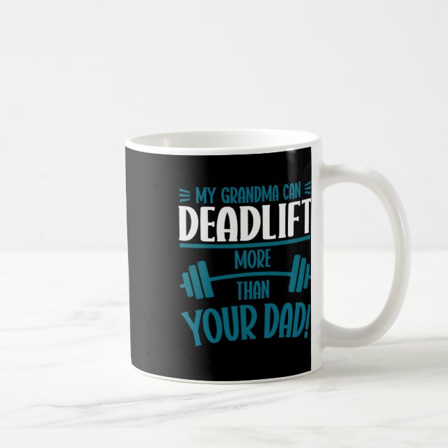 Caneca De Café Minha Avó Pode Fazer Mais Do Que O Seu Pai (Direita)