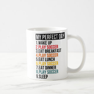 Caneca De Café Minha Camiseta Perfeita Para Jogar Futebol De Fute