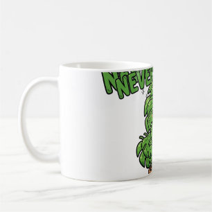 Caneca De Café Minha Camiseta Sassy Monstera Nunca Me Deixou
