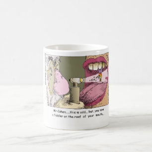 Caneca De Café Minha Dentista Judia Engraçada Oferece Camisetas 
