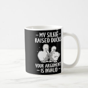 Caneca De Café Minha Galinha Sedosa Criou Patos Seu Argumento Est