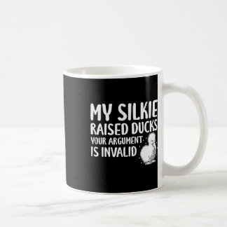 Caneca De Café Minha Galinha Sedosa Criou Patos Seu Argumento Est