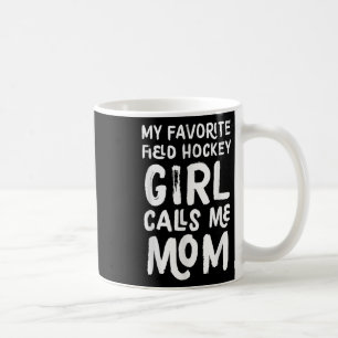 Caneca De Café Minha garota favorita de hóquei de campo me chama