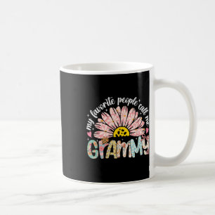 Caneca De Café Minha Gente Favorita Me Chama de Vovó Garota do Di