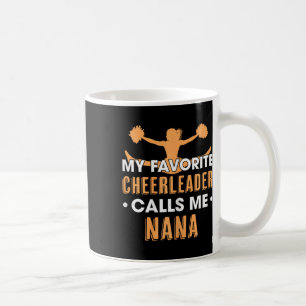 Caneca De Café Minha líder de torcida favorita me chama de Vovó C