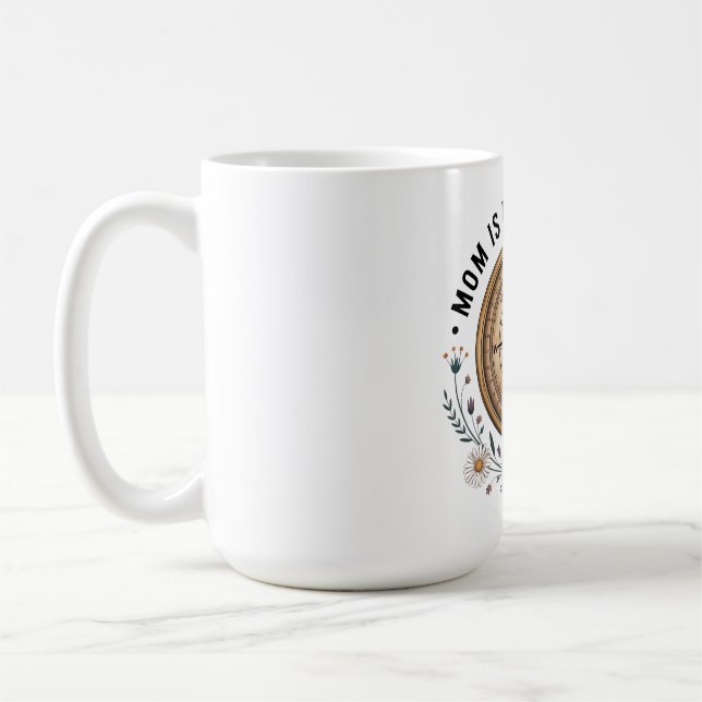 Caneca De Café Minha Mãe é Minha Base (Esquerda)