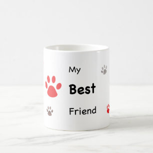 Caneca De Café Minha Melhor Pata De Amigo Imprime