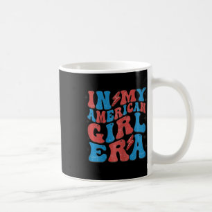Caneca De Café Minha Menina Americana Era Retro 4 De Julho Quarto