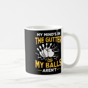 Caneca De Café Minha mente está na sarjeta - Engraçadinho e Bolic