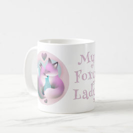 Caneca De Café Minha Namorados Foxy Lady Cute
